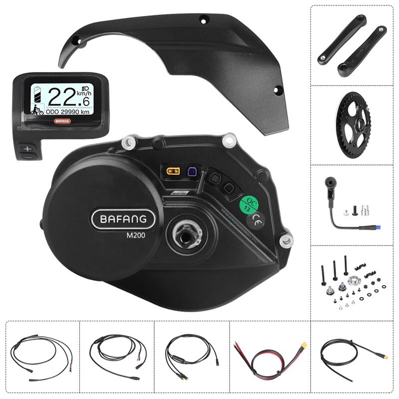 Bafang Mid Drive Bare Motor M210 MM G2300.250.C 36V 250W LCD Display Electric Bike for ECity ETour