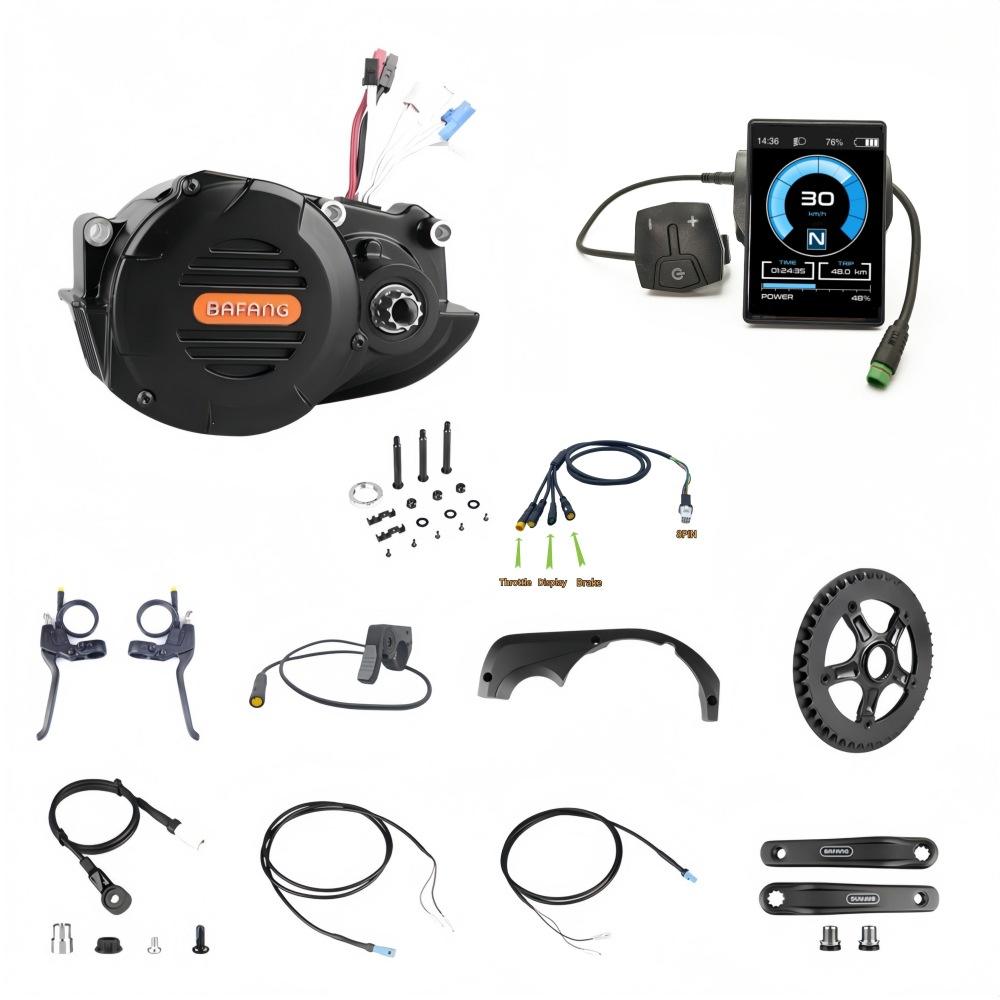 Bafang G510 M620 Mid-Drive Brushless Motor 48V 1000W 52V 1000W Torque Motor Mountain EBike UART Version